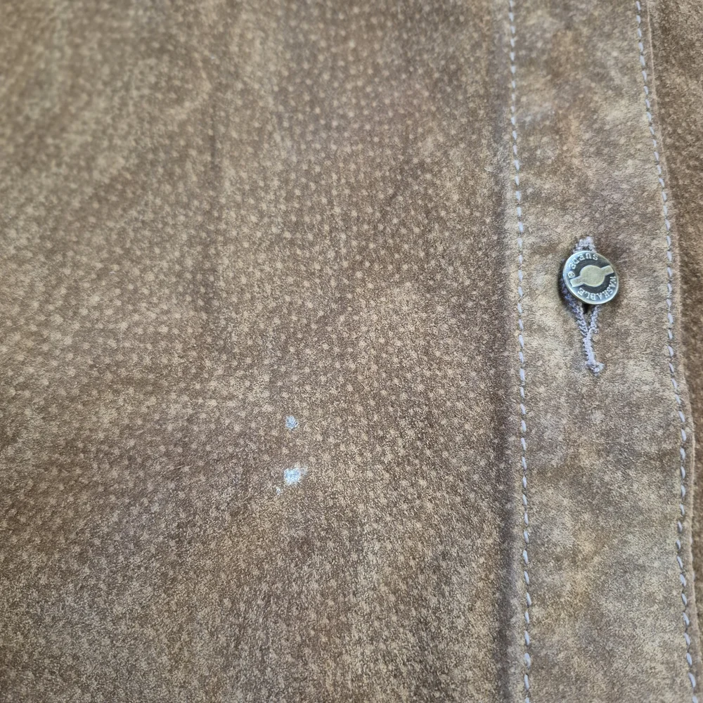 Brown Suede Button-Front  Jacket W2W - Picture 11 of 11